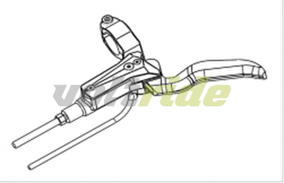 Dualtron Storm Storm Left Brake Assembly