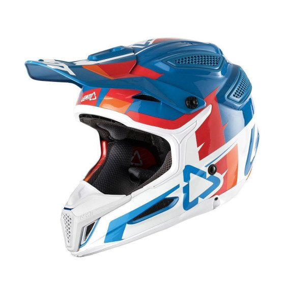 LEATT HELM GPX 5.5 COMP V10 BLU WHT