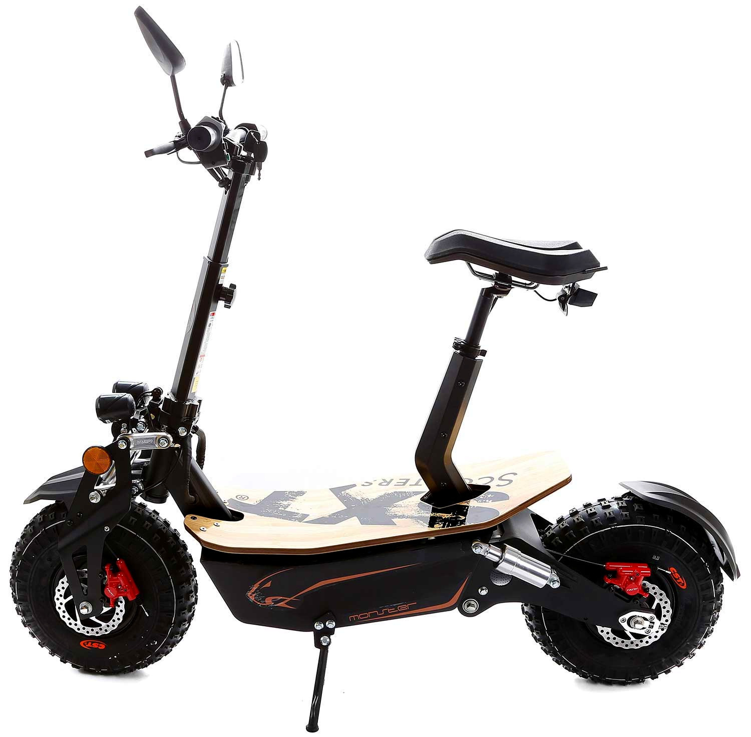 Tricycle Trottinette scooter électrique 3 roues 19 kg Folding 300 watts  avec siège